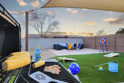 Image de Spacious backyard with games/Grill & fire pit/2 Kings/Boat parking/Dogs welcome