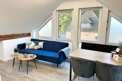 Image de Flughafennähe, 24h-self-checkin, große Dachterrasse, Wlan, Smart-Tv, Klima