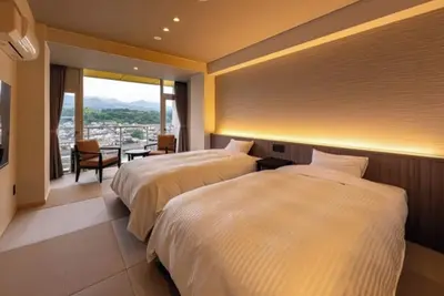 Image de Nonsmoking Dx Twin Room with River View Room o / Hita Ōita