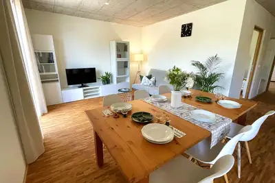 Image de Appartement 'Ferienwohnung Grüner Ausblick' avec vue sur la montagne et Wi-Fi