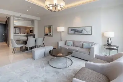 Image de Hotel Apartment: Address Fountain Views Residence with Burj Khalifa view