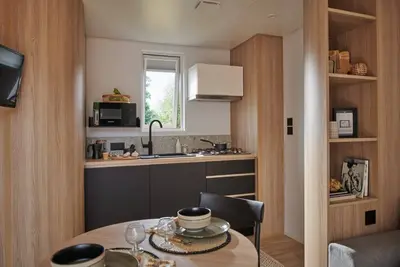 Image de Un mobil-home au coeur de la nature et proche de Chantilly.