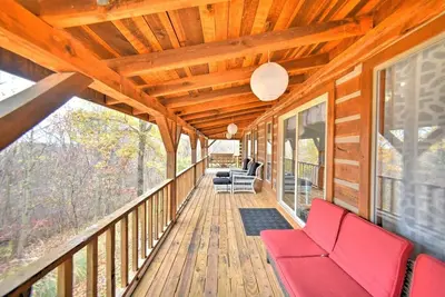 Image de Charming 3-bedroom cabin in Laurelville with WiFi, Ac