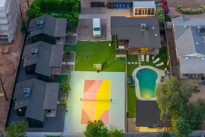 Complex | Theater, Pickleball & Pool in Dt Phoenix