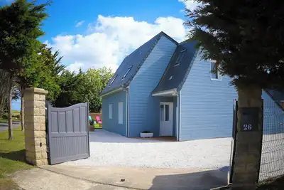 Image de maison de plage à Utah Beach