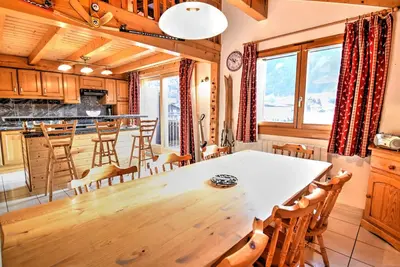 Image de Beau duplex familial à Morzine avec WiFi et parking