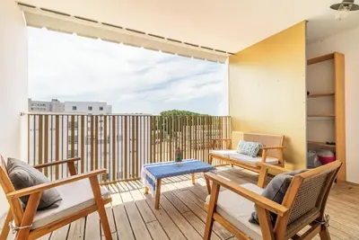 Image de Joli T2 avec un grand balcon meublé à  Toulouse