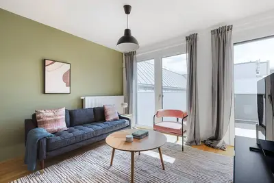 Image de Sunny Rudolfsheim-Fünfhaus 2br w/ Terrace & Elev, by Blueground