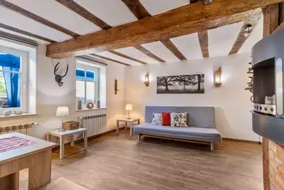 Image de Appartement \"Wohnung 1\" avec vue sur les montagnes, jardin partagé et Wi-Fi