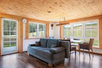 Image de Appartement 'Wohnung Mühlstein' avec terrasse privée, jardin privé et Wi-Fi