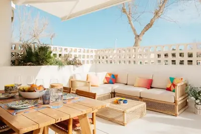 Image de Terrasses - Appartement à la plage avec piscine