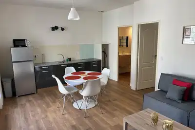Image de Appartement en rez-de jardin