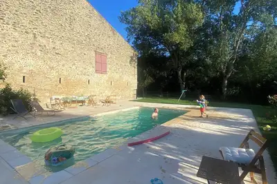 Image de Charming farmhouse surrounded by nature with salt-water pool near Toulouse