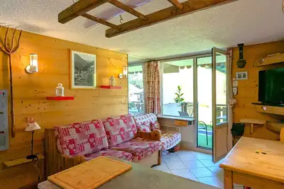Image de Appartement cosy au cœur de La Clusaz, ski au pied, avec terrasse et WiFi
