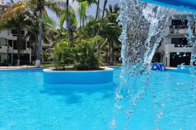 Cozy 2-bedroom condo with WiFi, Ac in delightful Cancún