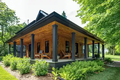 Image de Modern Farmhouse with Recreation/Movie Room & Fire Pit! Dog Friendly.