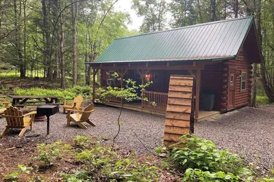 Image de Lazy Bear Log Cabin near Cook Forest State Park