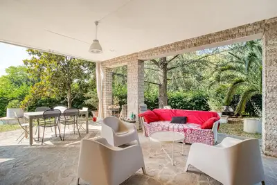 Image de Villa 'Dedalus - San Gemini' avec terrasse partagée, Wi-Fi et climatisation
