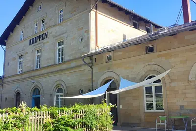 Image de Appartement 'Denkmal An Urlaub' avec vue sur les montagnes, jardin partagé et Wi-Fi