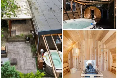 Image de 78 sqm Luxury Forest Chalet with Wellness