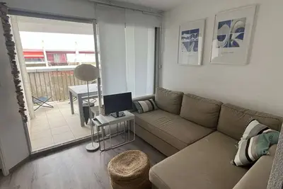 Image de Appartement T2 climatisé à 200m plage, terrasse, parking, 4 couchages - La Grande-Motte