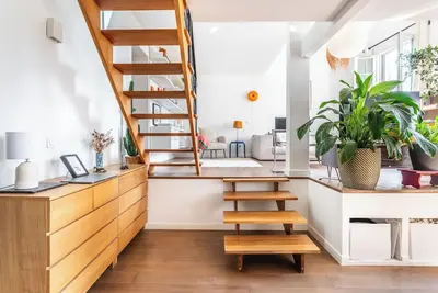 Image de Loft Moderne et Lumineux à Ivry – Idéal pour moyen terme \/ Bail Mobilité