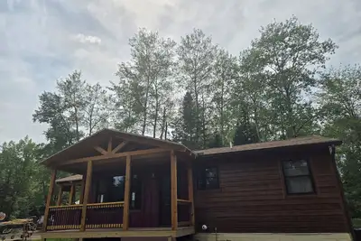 Image de Right on the Tuscobia Trail Cozy 2-bedroom cabin in Winter with WiFi, Ac