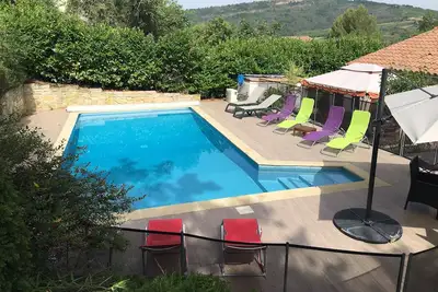 Image de Superbe villa 4 ch climatisées avec gd piscine privée plein sud sans vis-à -vis