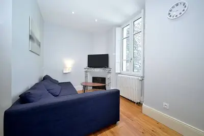 Image de Appartement \"Le Céciré\" avec vue sur les montagnes, jardin partagé et Wi-Fi