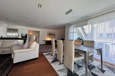 Image de **Penthouse vacation apartment in Langenargen on Lake Constance**