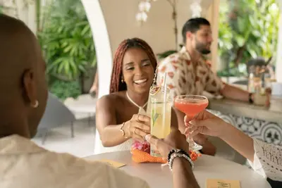 Image de Adults-Only with Saltwater Tub | Red Light Therapy | Warm Eye Masks | Percussive Massager