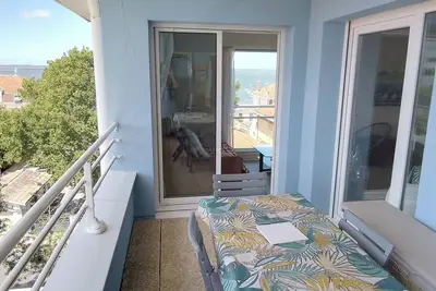 Image de Vue bassinT3 4emcentre ville terrasse parking local vélo accès plage direct\nClim