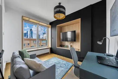 Image de Warsaw Wola Studio - Balcony & Workspace -by Rentujemy