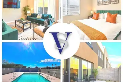 Image de 2 Luxury Suites I 9 Beds, Pool, Patios & Games I Surprise Stadium 10 min walking