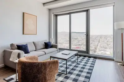 Image de Clean Hayes Valley 1br w/ Gym, Rooftop, Pool & Sports