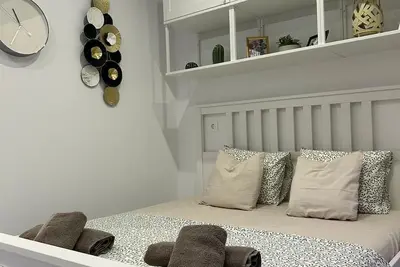 Premium Cozy studio with Ac and Free WiFi in enjoyable Paralia - Danai 14