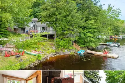 Image de Pool|Firepit|Starlink: Waterfront Muskoka Cottage