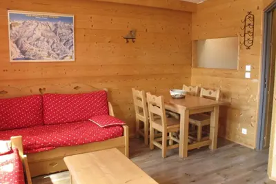 Image de À 10m des pistes de ski, 3ème étage, balcon, télévision, casier à ski, 28m², Avoriaz