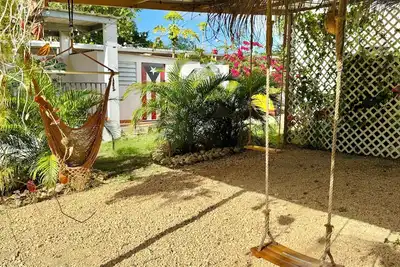 Tranquil Garden Retreat with Fruit Trees Near Aguadilla’s Most Popular Beaches