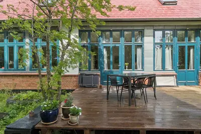 Image de Part of a closed-down village school.