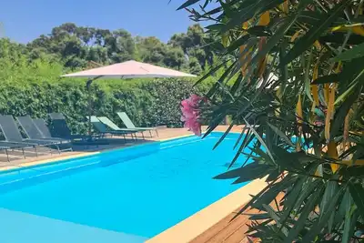Image de Villa 'A Suara' avec vue sur montagne, piscine privée et terrasse privée