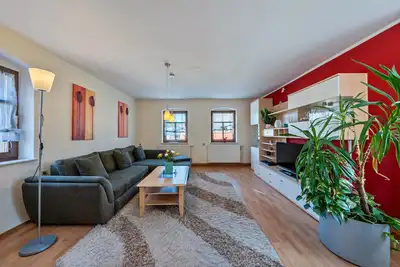 Image de Appartement 'Pillnitzer Schlossblick' avec Wi-Fi et climatisation