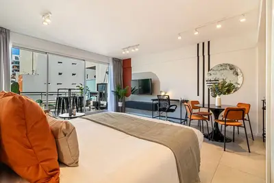 Image de Stylish Palermo Studio: Private Terrace, Bbq, & Amenities