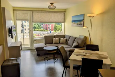 Image de Lord Nelson App. 318-40m² Ferienwohnung in Döse, Strandnah, Schwimmbad und Sauna