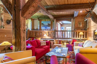 Image de Superbe appartement chalet, plein sud, au pied des pistes avec services haut de gamme