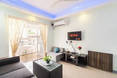 Image de Blissful 1bhk apartment, 5 min walk to the beach\n\n