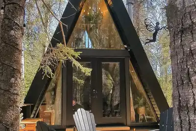 Image de The Fern A-frame Cabin