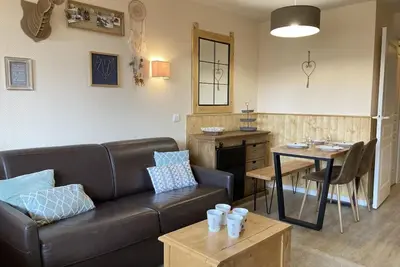 Image de À 100m des pistes de ski, 4ème étage, vue montagne, balcon, télévision, casier à ski, 29m², Avoriaz