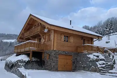 Image de Cosy Home - Chalet d'exception, spa et sauna, 4p