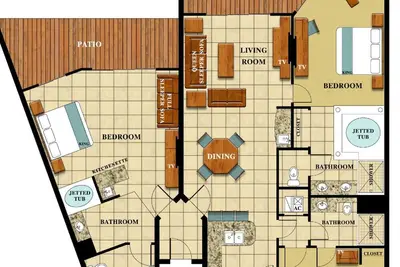 Image de Cozy 3-bedroom resort with fitness room, WiFi in awesome Orlando